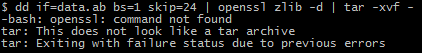 error